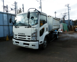 収集用トラック